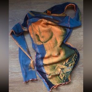 Jean Paul Gaultier mesh top